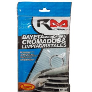 Bayeta en microfibra para cromados y cristales