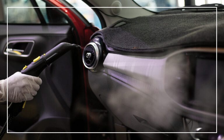 Limpieza con vapor para tu coche: Todo lo que necesitas saber