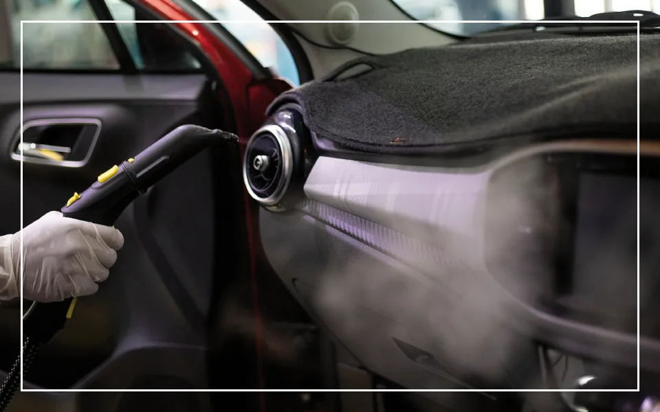 Limpieza con vapor para tu coche: Todo lo que necesitas saber