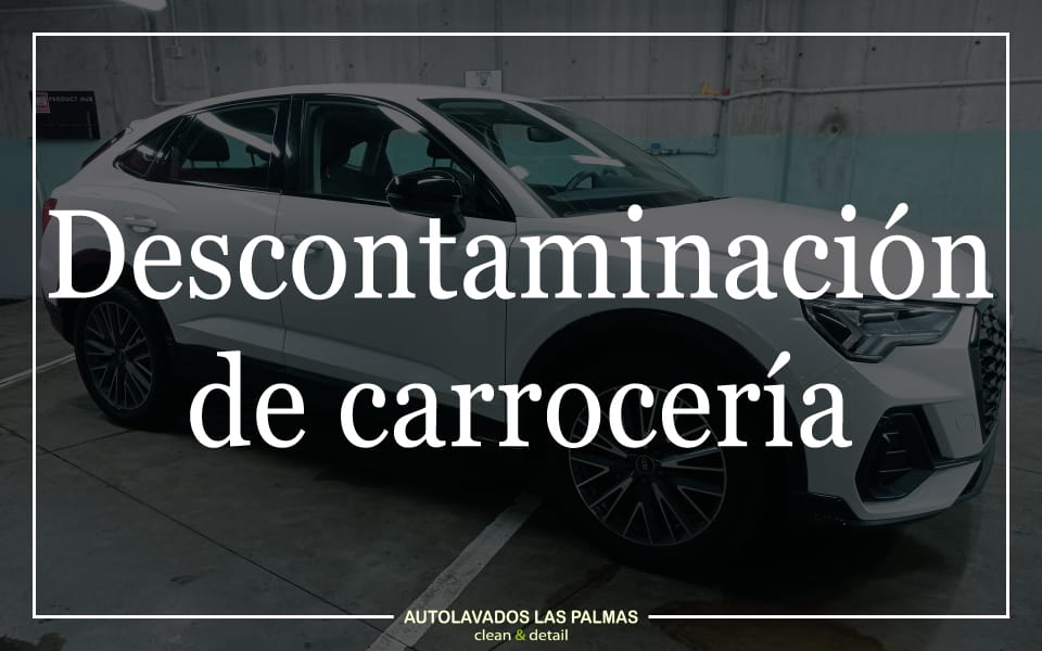 Proceso de descontaminación de carrocería y eliminación de impurezas