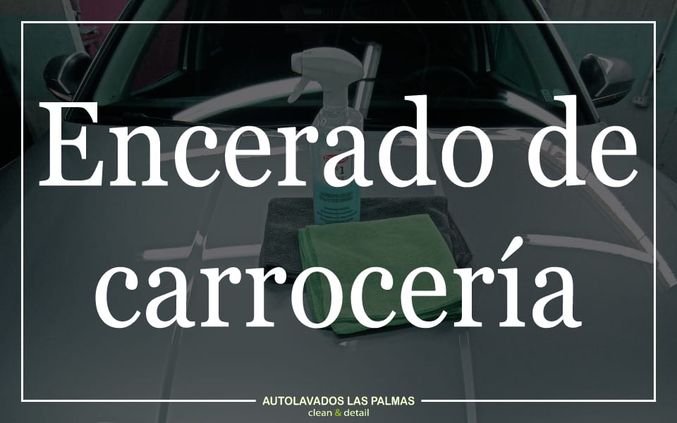 Tratamiento de encerado de carrocería para máxima protección y acabado espejo
