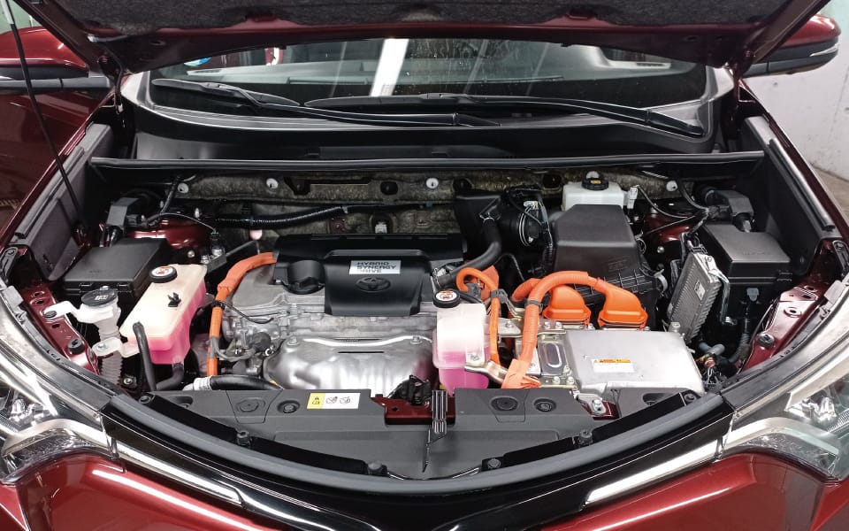 Limpieza técnica de motor con acabado profesional e hidratación de plásticos y gomas