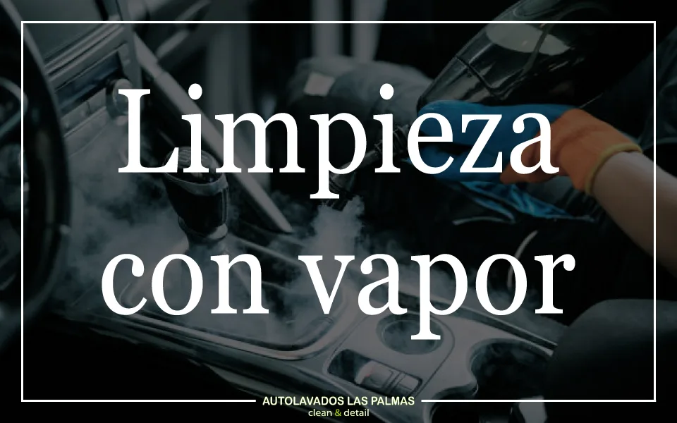 Limpieza técnica con vapor para desinfección y acabado interior profesional