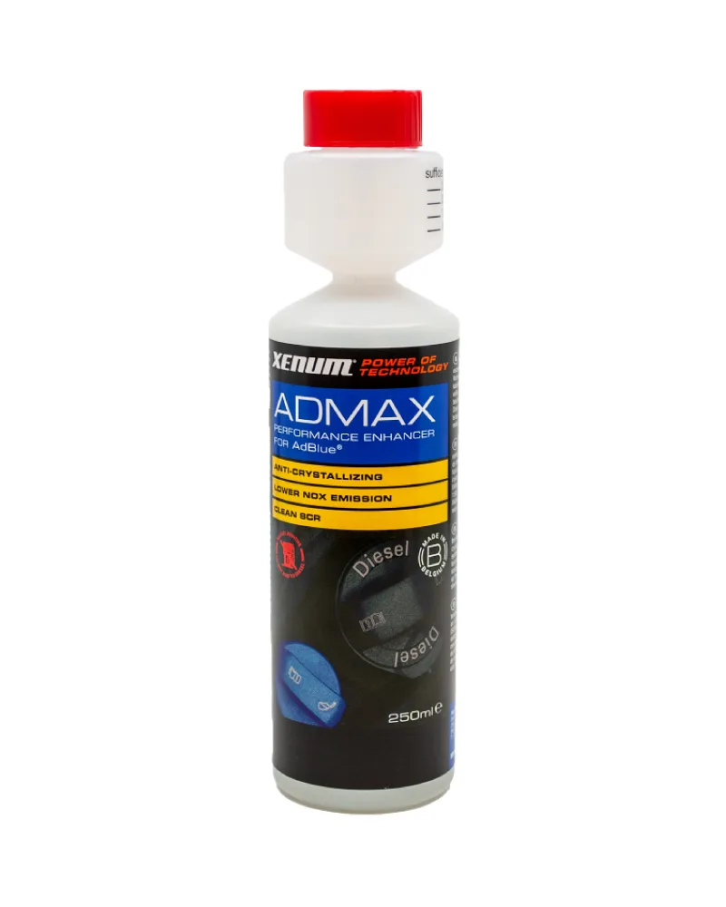 Aditivo Xenum AdMax para prevenir la cristalización y proteger el sistema AdBlue en motores diésel