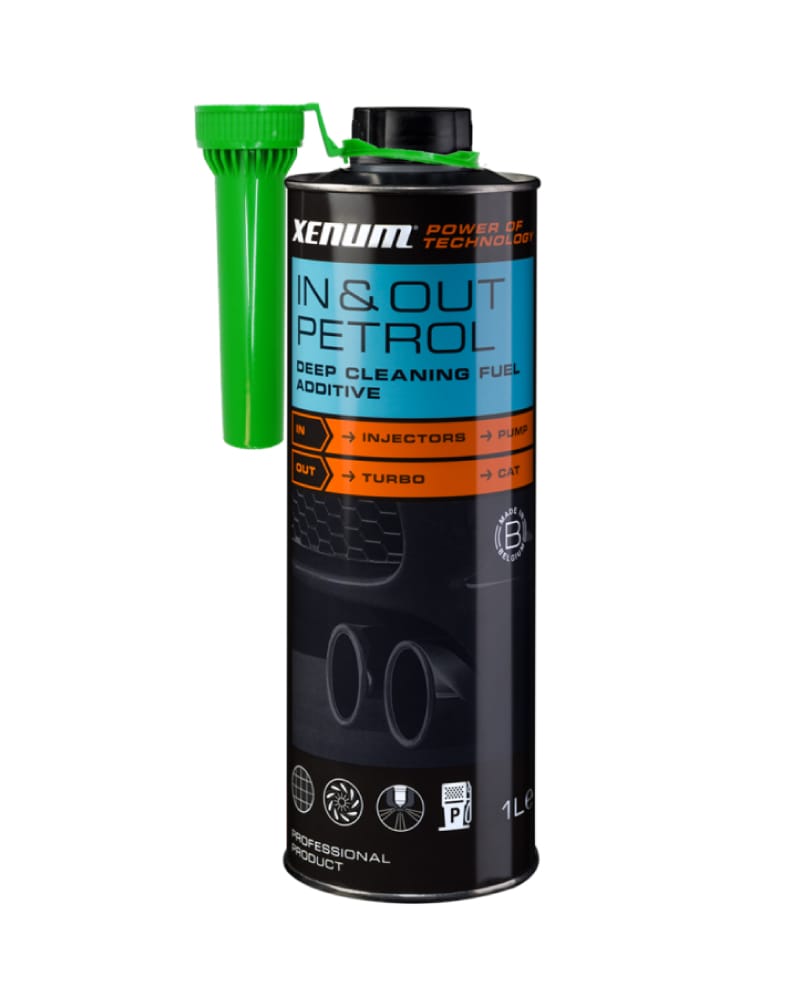 Tratamiento integral Xenum In&Out Petrol para limpieza de inyectores, catalizador y escape