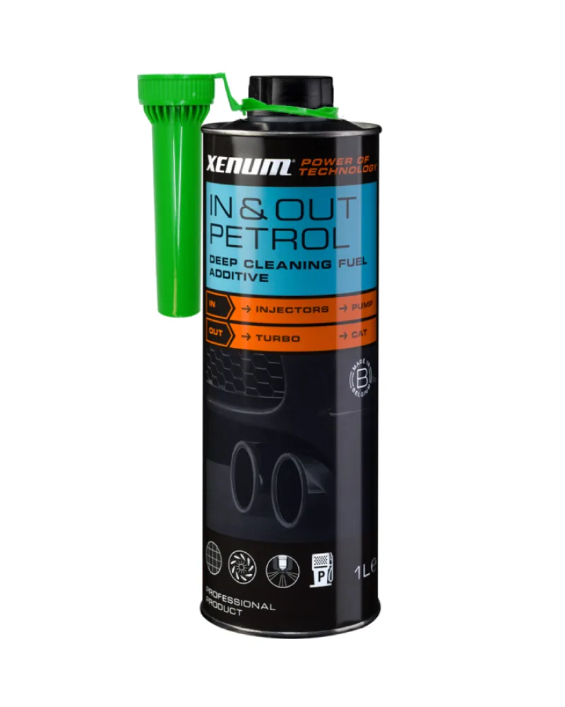 Tratamiento integral Xenum In&Out Petrol para limpieza de inyectores, catalizador y escape