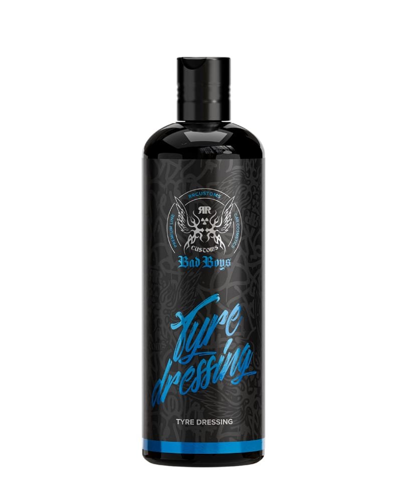 El tyre dressing de Bad Boys, es un acondicionador de neumáticos que proporciona un brillo intenso y duradero, además de una capa protectora que repele el agua y la suciedad.